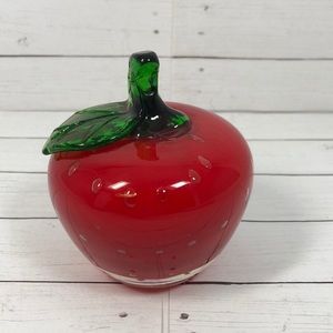 Art Glass Apple